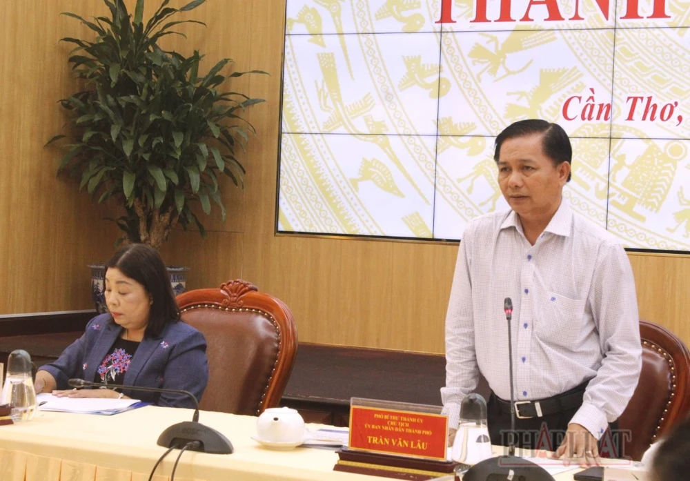 Chủ tịch UBND TP Cần Thơ Trần Văn Lâu