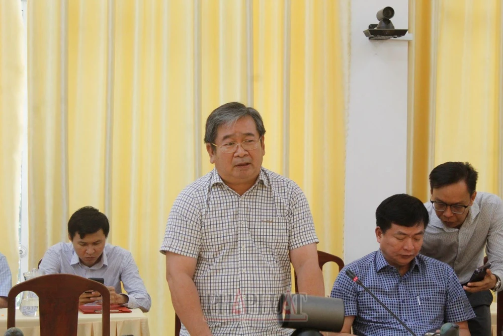 Giám đốc Sở Nông nghiệp và Môi trường TP Cần Thơ Ngô Thái Chân