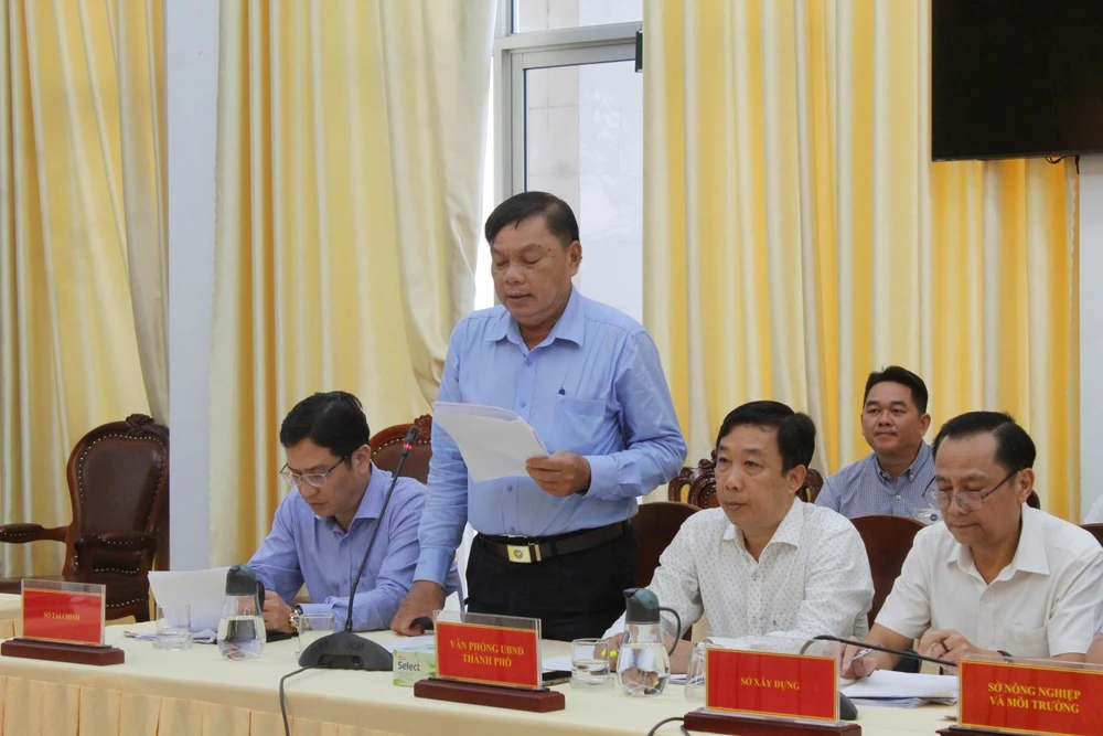 ông Nguyễn Thanh Hải, Phó Giám đốc Sở Tài chính TP Cần Thơ