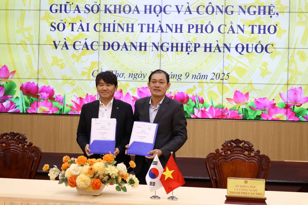 Doanh nghiệp Hàn Quốc ký kết ghi nhớ đầu tư vào nhiều lĩnh vực tại TP Cần Thơ