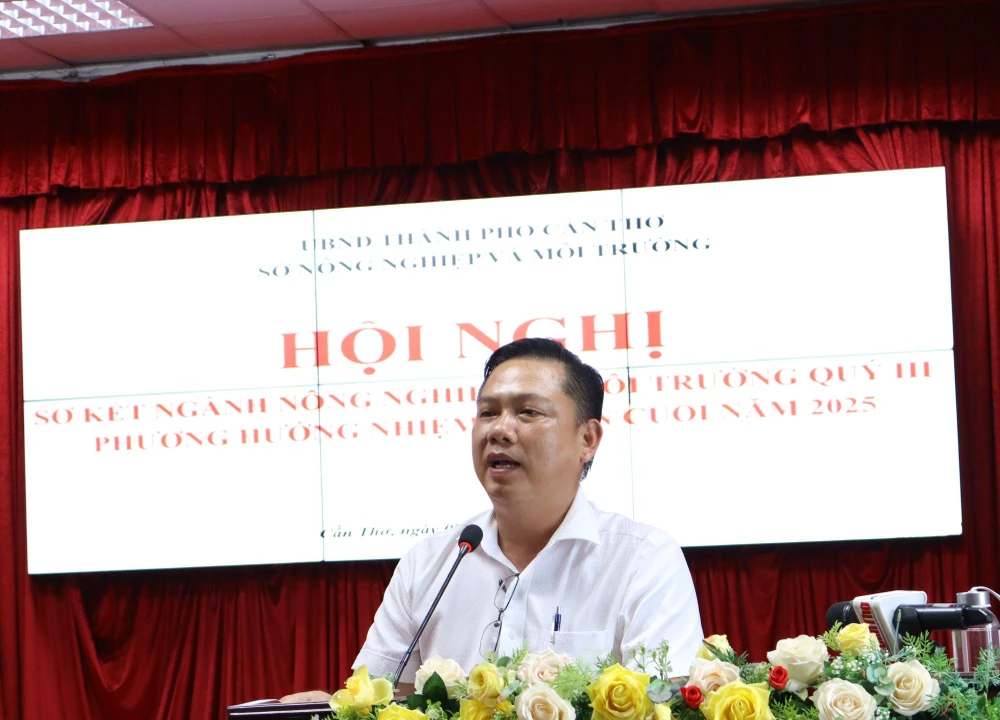 Ông Nguyễn Văn Đời, Giám đốc Văn phòng ĐKĐĐ TP Cần Thơ