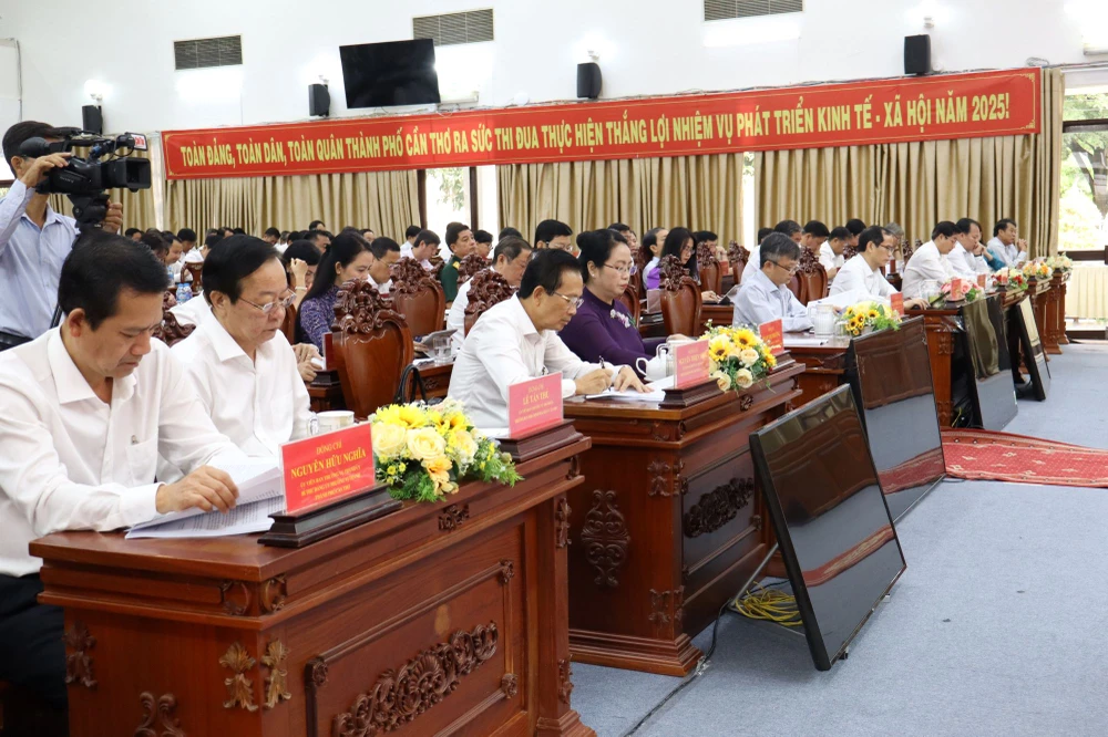 Hội nghị BCH Đảng bộ TP Cần Thơ ngày 10-10-2025