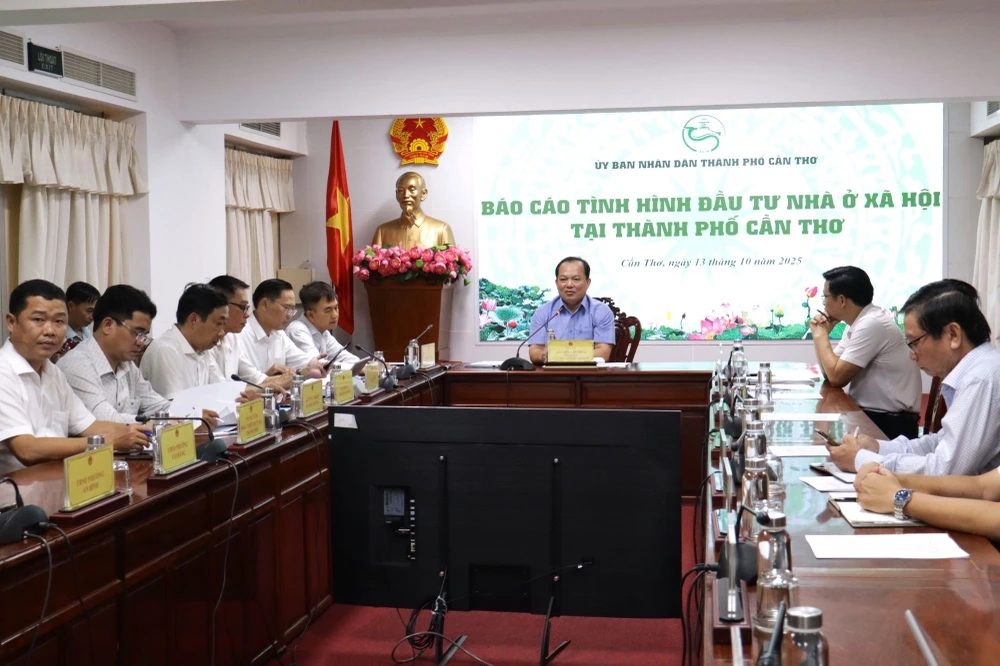 TP Cần Thơ họp về nhà ở xã hội