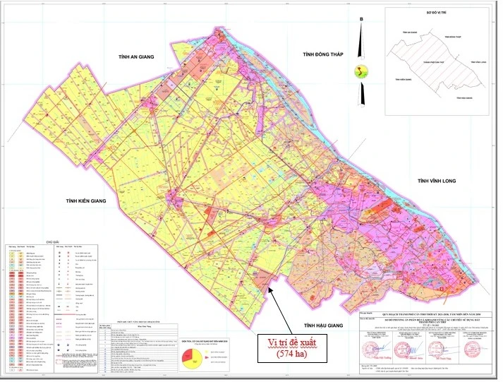 đề xuất vị trí sân golf ở xã Trường Xuân
