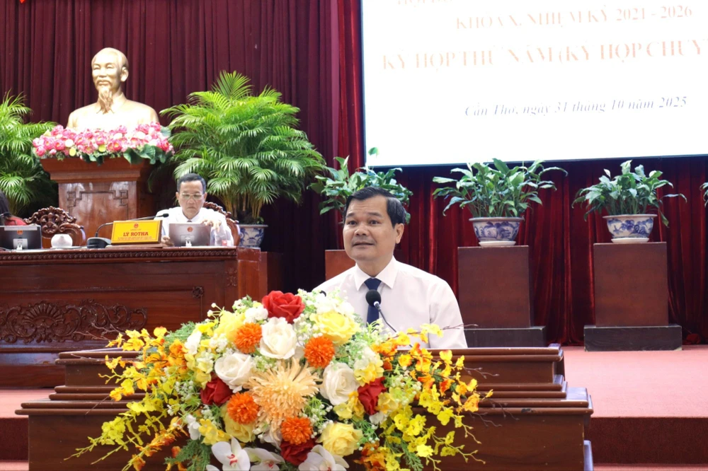 Giám đốc Sở Tư pháp TP Cần Thơ Nguyễn Văn Quân