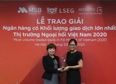 MSB: khối lượng giao dịch ngoại hối lớn nhất Việt Nam