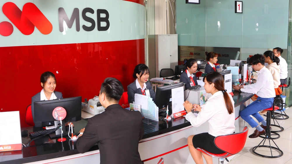 Tổng thu nhập thuần hợp nhất của MSB trong quý I-2022 đạt 2.406 tỉ đồng.