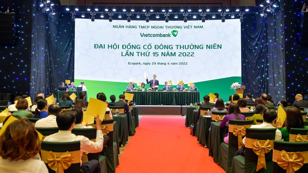 Kết thúc quý 1-2022, quy mô lợi nhuận hợp nhất của Vietcombank đạt 9.950 tỉ đồng, tăng trưởng 15,3% so với cùng kỳ.