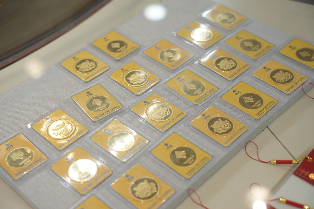 Vàng ngày Thần Tài không nhiều biến động