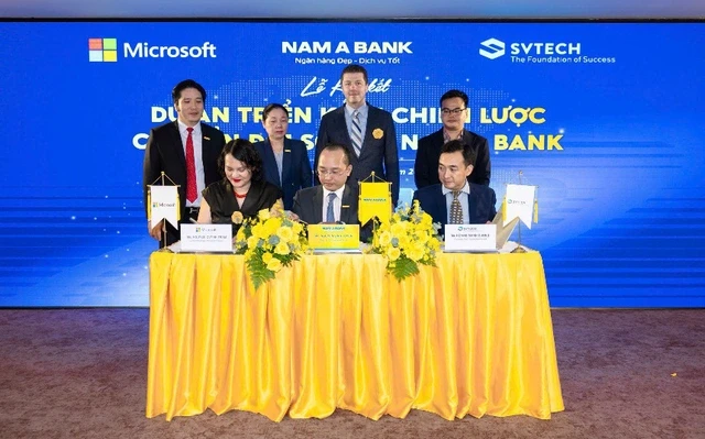 Nam A Bank và hành trình chuyển đổi số môi trường làm việc vì hiệu quả và sáng tạo.