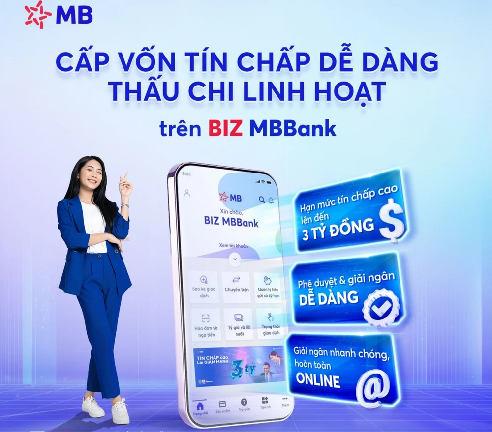 Sản phẩm vay tín chấp dựa trên dữ liệu của Biz MBBank được đánh giá 5 sao.jpg