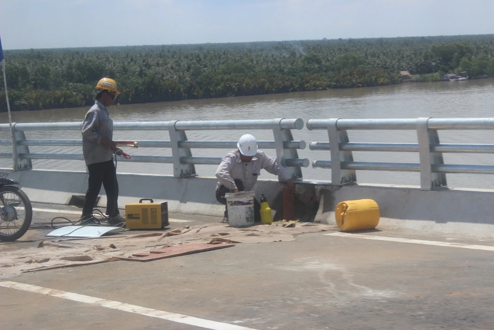 Cầu Cổ Chiên trước giờ G trọng đại ảnh 6