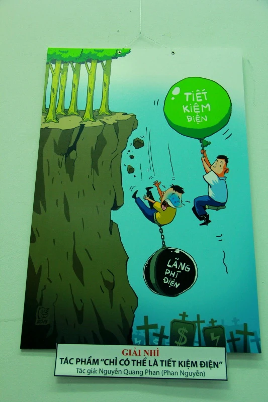 Toàn cảnh tiết kiệm điện trong con mắt biếm ảnh 7