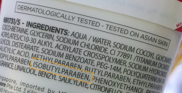Thu hồi mỹ phẩm chứa chất bảo quản Paraben từ ngày 31-7 ảnh 3