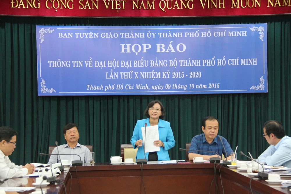 445 đại biểu dự Đại hội Đảng bộ TP.HCM ảnh 1