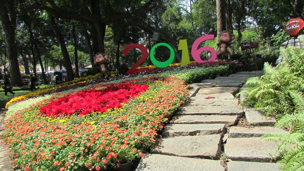 Rộn ràng khai mạc Hội hoa xuân Tết Bính Thân ảnh 4 Rộn ràng khai mạc Hội hoa xuân Tết Bính Thân ảnh 4