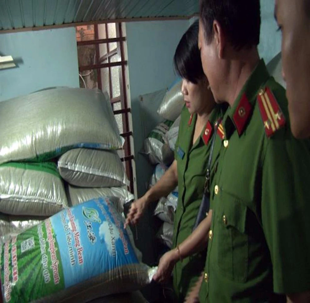 ủ giá đỗ bằng hóa chất