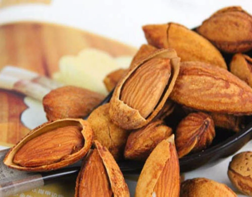 hạnh nhân rang mật ong