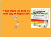 7 tỉnh, thành lên tiếng về thuốc gây tê Bupivacaine