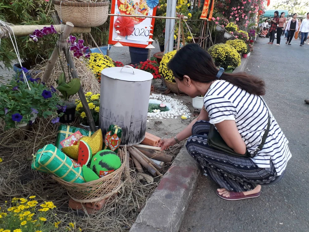 Ngắm đường hoa bệnh viện tết 2020 ở Bệnh viện Chợ Rẫy ảnh 3