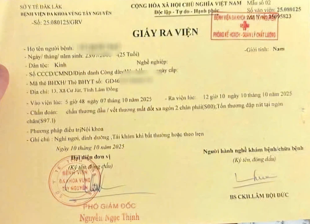 bệnh viện đa khoa vùng tây nguyên