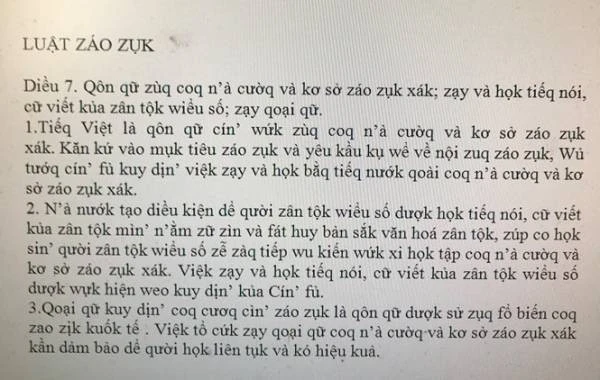 'Luật záo zụk' và 'cuộc loạn đả' vì tiếng mẹ đẻ ảnh 4