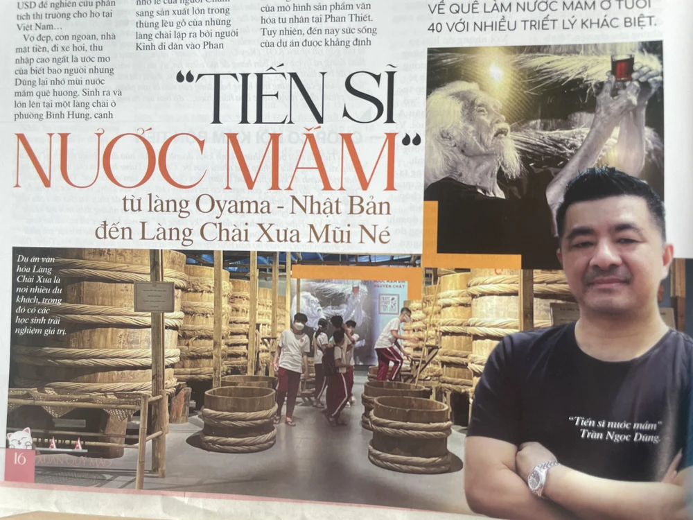 Bạn sẽ gặp "Tiến sĩ nước mắm" qua ngòi bút của nhà báo Phương Nam Bạn sẽ gặp "Tiến sĩ nước mắm" qua ngòi bút của nhà báo Phương Nam