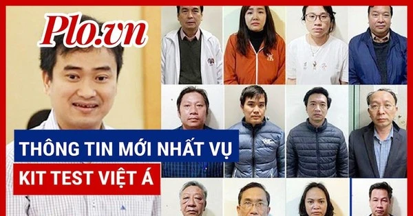 Những bị can trong vụ kit test Việt Á.