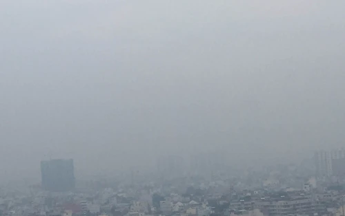 Sương mù bảng lảng ở Sài Gòn ảnh 2 Sương mù bảng lảng ở Sài Gòn ảnh 2