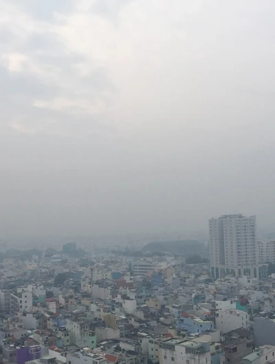 Sương mù bảng lảng ở Sài Gòn ảnh 3 Sương mù bảng lảng ở Sài Gòn ảnh 3