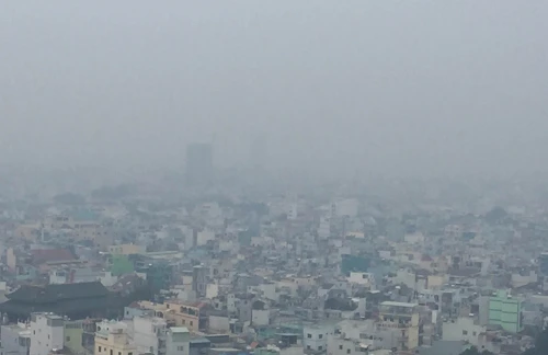 Sương mù bảng lảng ở Sài Gòn ảnh 4 Sương mù bảng lảng ở Sài Gòn ảnh 4