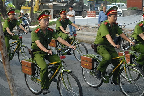 Cảnh sát khu vực Huế sẽ tuần tra bằng xe đạp ảnh 4