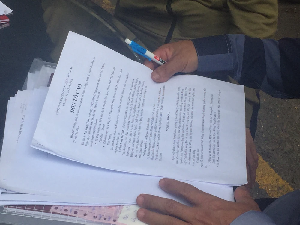 Hàng chục người đến công an tố cáo Alibaba ảnh 3