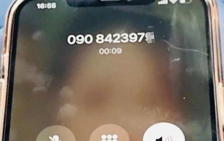 Số điện thoại của một người tên Tuấn được các tài xế liên lạc khi xe quá tải muốn qua địa bàn tỉnh Đồng Nai.