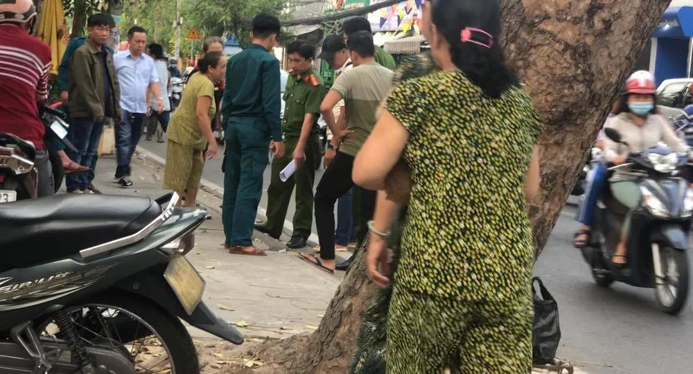 Công an đang thu thập lời khai các nhân chứng