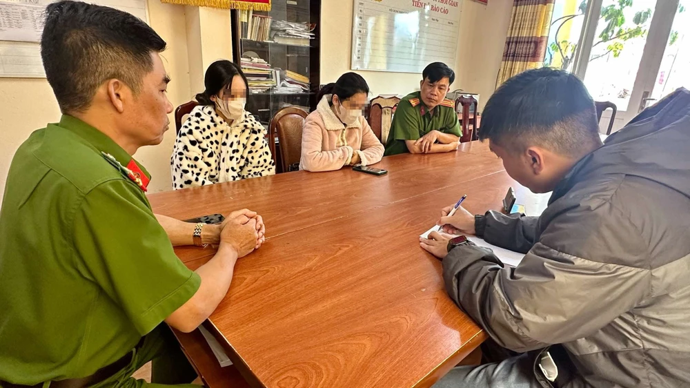 Công an TP Đà Lạt đã xác định được toàn bộ những người liên quan trong clip. Ảnh: VÕ TÙNG Công an TP Đà Lạt đã xác định được toàn bộ những người liên quan trong clip. Ảnh: VÕ TÙNG