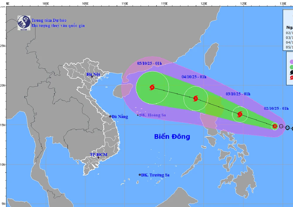 Áp thấp nhiệt đới sắp vào Biển Đông, mạnh lên thành bão