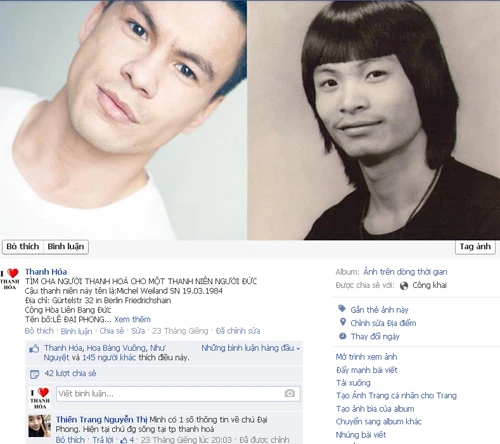 Chàng trai Đức tìm được cha Việt sau 30 năm nhờ Facebook ảnh 1