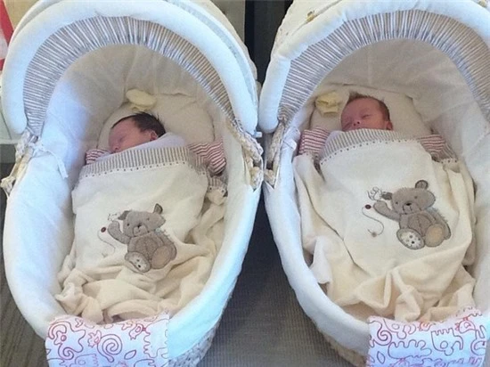 Nữ Diva Hồng Nhung kết hôn với doanh nhân Kevin người Mỹ và đến tháng 4 năm 2012 cô hạ sinh hai thiên thần Tôm và Tép ở tuổi 42. Suốt 2 năm qua, Hồng Nhung luôn giữ kín hình ảnh của hai con trai gái với công chúng. Còn với bạn bè thân thiết, đồng nghiệp cô cũng chỉ khoe hình con trong điện thoại cho xem chứ không chia sẻ lên Facebook hay truyền thông. hỉ mãi mới đây, trong dịp sinh nhật 2 tuổi của bé Tôm và Tép, Hồng Nhung mới quyết định “khoe” hình ảnh con mình với công chúng. Hình ảnh đầu tiên là khoảnh khắc hai bé còn nằm nôi vào ngày đầy tháng.