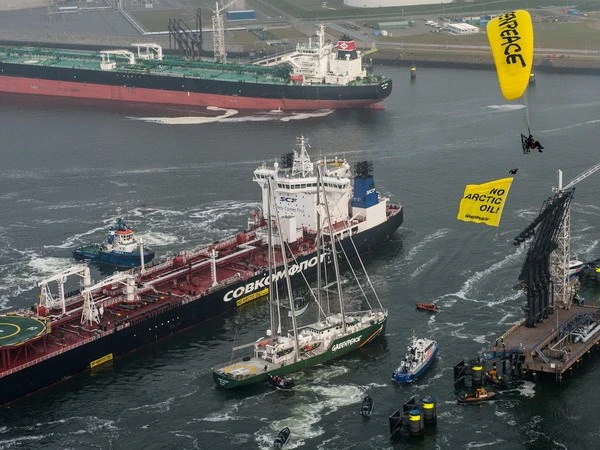 Hà Lan bắt giữ 30 nhà hoạt động của tổ chức Hòa bình Xanh ảnh 1