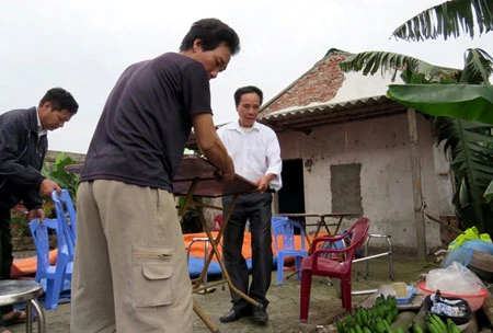 Cái chết của mẹ con bà Vông khiến người dân trong thôi bàng hoàng.