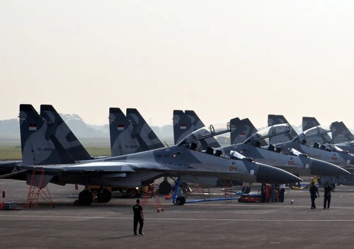 Indonesia cấp tập chuẩn bị lực lượng đối phó trước hiểm họa đường lưỡi bò ảnh 1