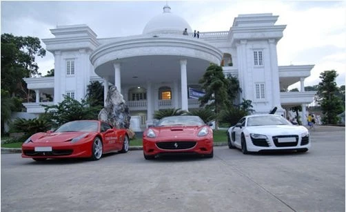 siêu-xe, Rolls-Royce Phantom, Cường-đôla, Cường Luxủy, Đỗ-Bình-Dương, bầu-Thụy,