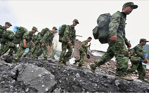 Nổ kho vũ khí ở Trung Quốc làm ít nhất 17 binh sĩ thiệt mạng ảnh 2