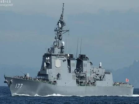 Tàu khu trục tên lửa dẫn đường lớp Atago của Nhật.