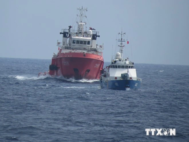 Giàn khoan Hải Dương-981 tiếp tục dịch chuyển? ảnh 1