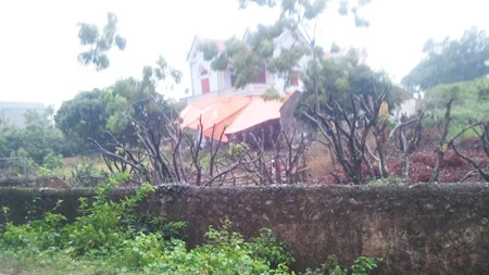 Ngôi nhà xảy ra sự việc