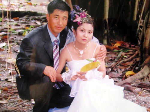 Người đàn ông Hàn Quốc này được cho là sát hại vợ rồi dựng hiện trường giả. Ảnh:Gia đình cung cấp. co-dau-viet-7714-1406964936.jpg