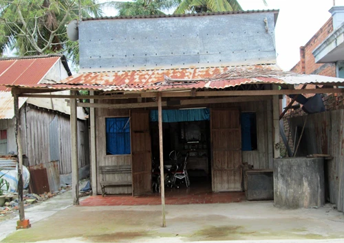 Ngôi nhàcủa cha mẹ Tiên. Ảnh:Nguyên Vũ. nha-8167-1406909360.jpg