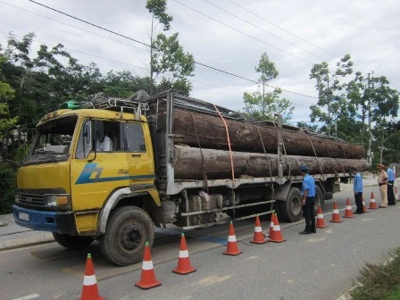Cân tải trọng xe ở A Lưới